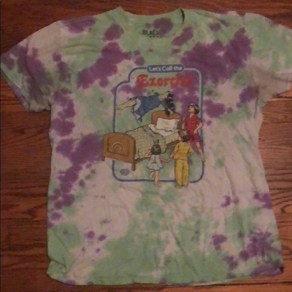 Steven Rhodes Let’s Call the Exorcist Tie Dye Tee - Picture 1 of 1